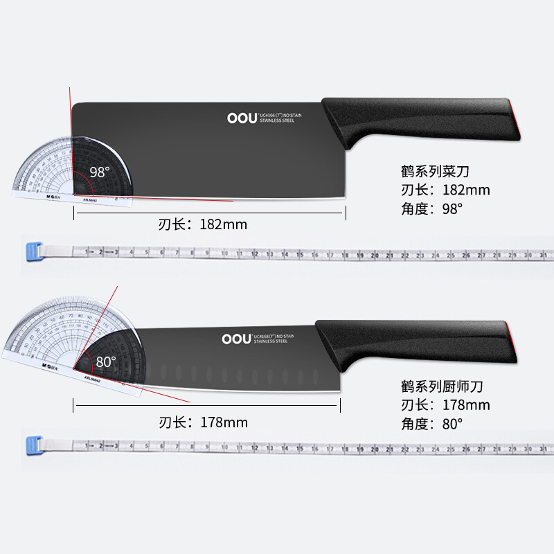 OOU 鹤系列刀具垫板四件套UC4178高清大图