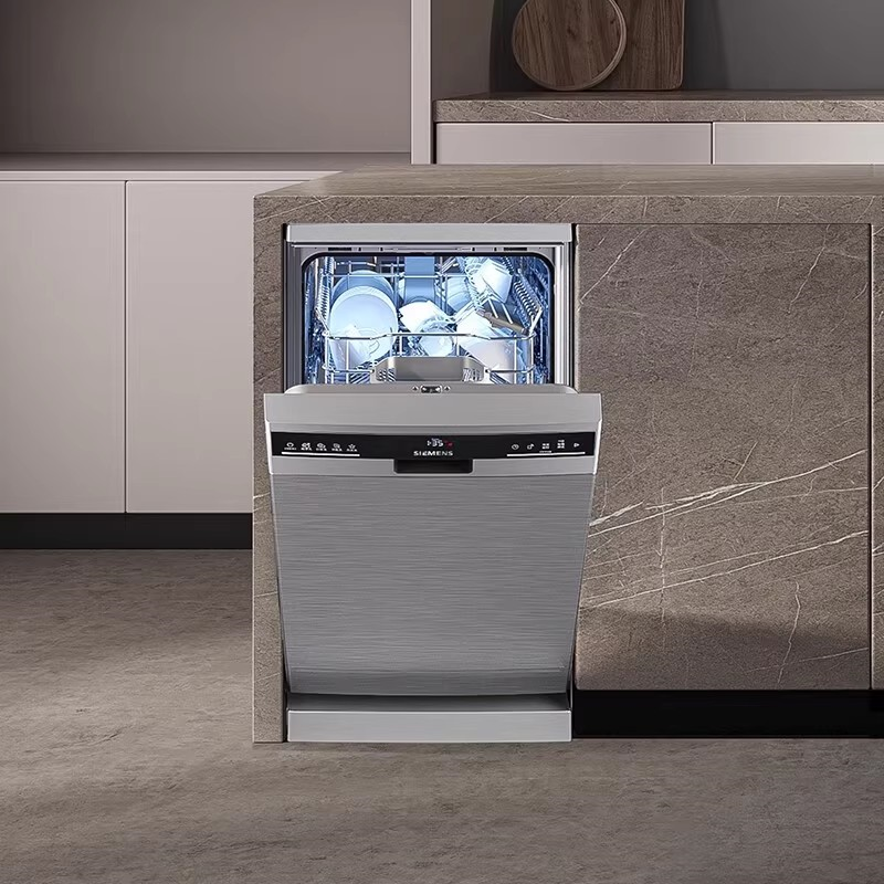 西门子SR23HI01KC 独立式嵌入式洗 碗 机14套家用全自动一体消毒高清大图