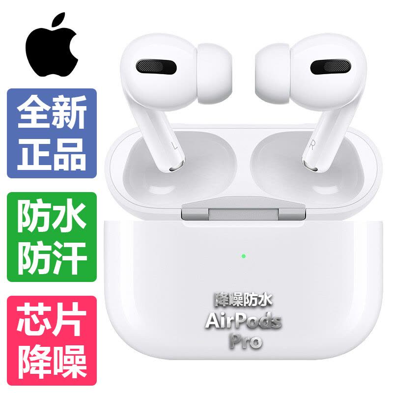 苹果Apple AirPods Pro真无线蓝牙耳机 主动降噪 防水防汗 海外版图片