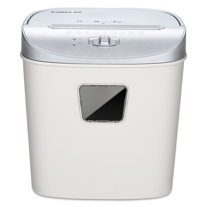 齐心 S2701M 提头式碎纸机 S273D-QX05 白银 (单位：台）