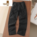 YANXU2023春款大码科技户外防风防水！男士工装多口袋直筒休闲长裤潮流