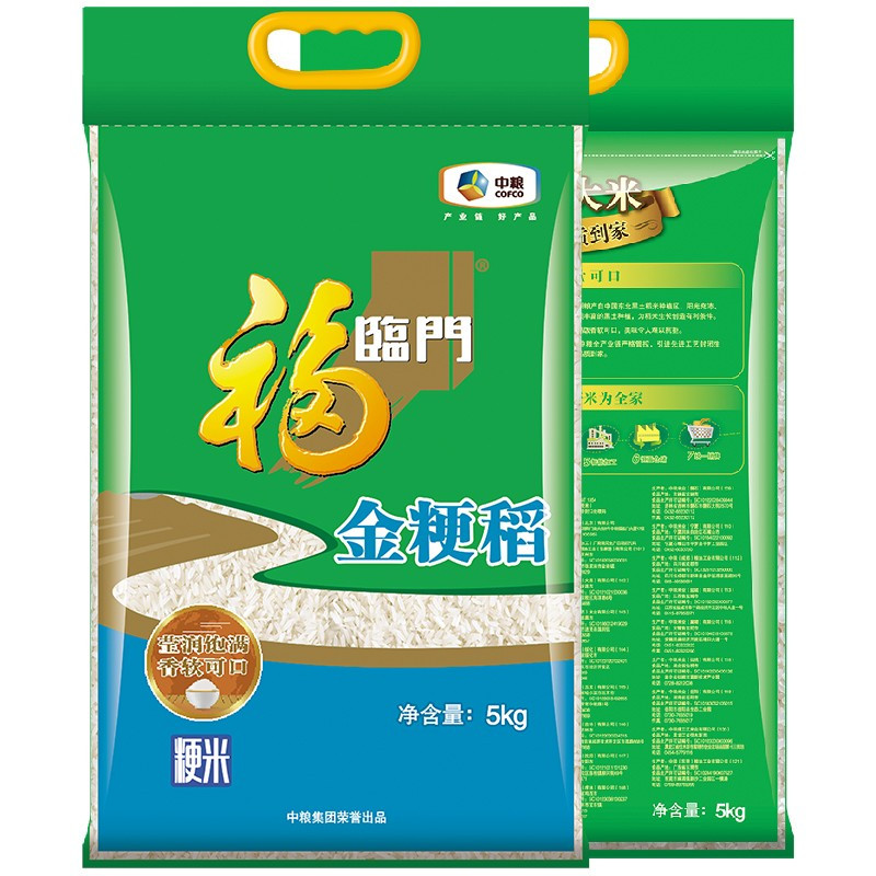 福临门金粳稻大米东北大米一级5kg