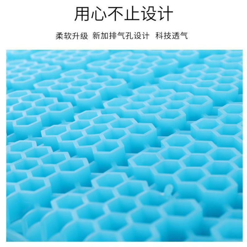 夏季清凉凝胶钓箱坐垫防水透气加厚高弹通用款冰垫钓箱配件垫子 钓箱坐垫