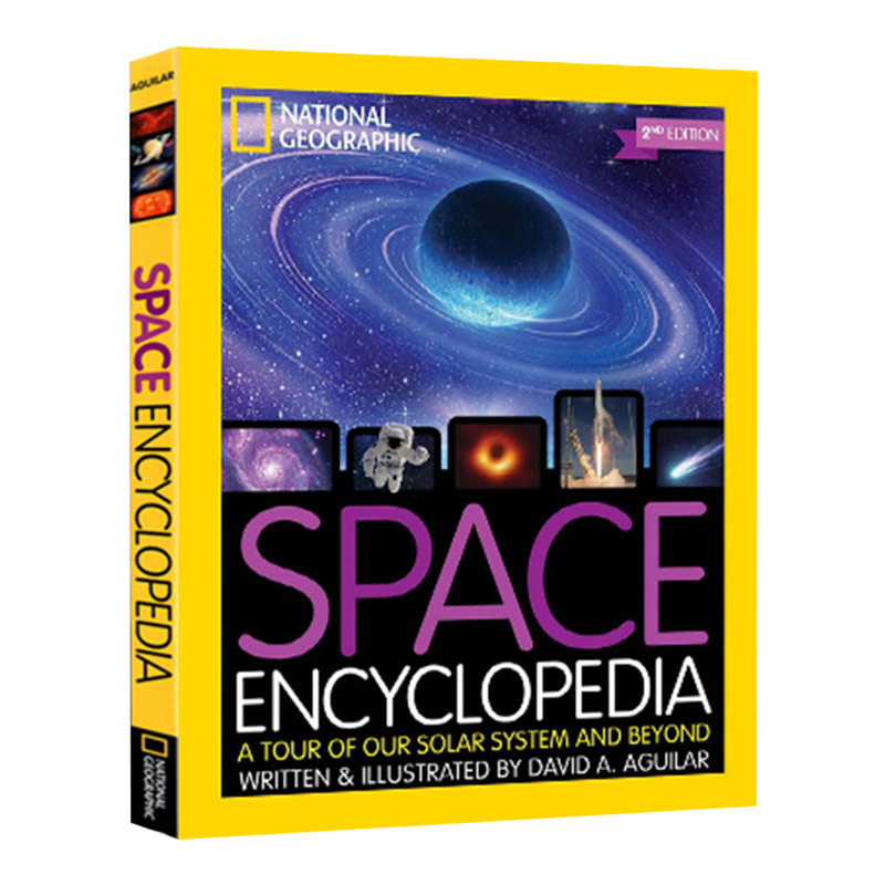 [醉染正版]英文原版 精装 Space Encyclopedia 2nd Edition 美国国家地理 太空百科全书高清大图