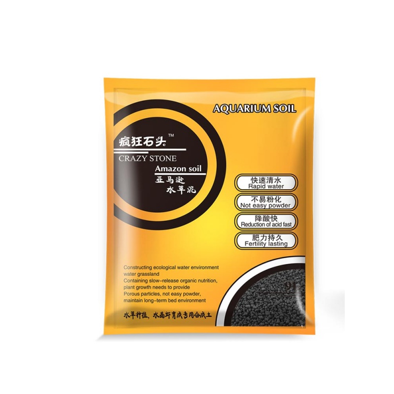 鱼缸底砂造景缸ada水泥种植土陶粒砂基肥鱼缸水泥高清大图