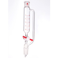 Synthware/欣维尔F611925,精细可调式带刻度恒压滴液漏斗,25mL,19/22个