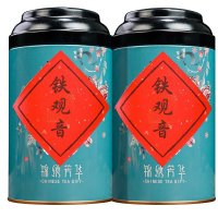 痴福 一级浓香型铁观音茶叶乌龙茶安溪铁观音礼罐装新茶300g