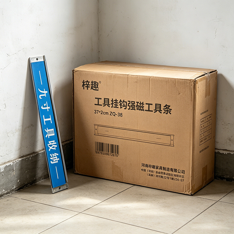 梓趣 工具挂钩强磁工具条 37*2cm ZQ-38 个高清大图