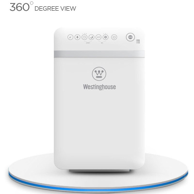 西屋(WESTINGHOUSE)空气净化器 AP-739 适合卧室及客厅 白色 单个装