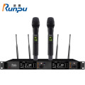 润普Runpu 国产化 专业会议话筒 真分集 无线一拖二手持式麦克风RP-WZF9992S