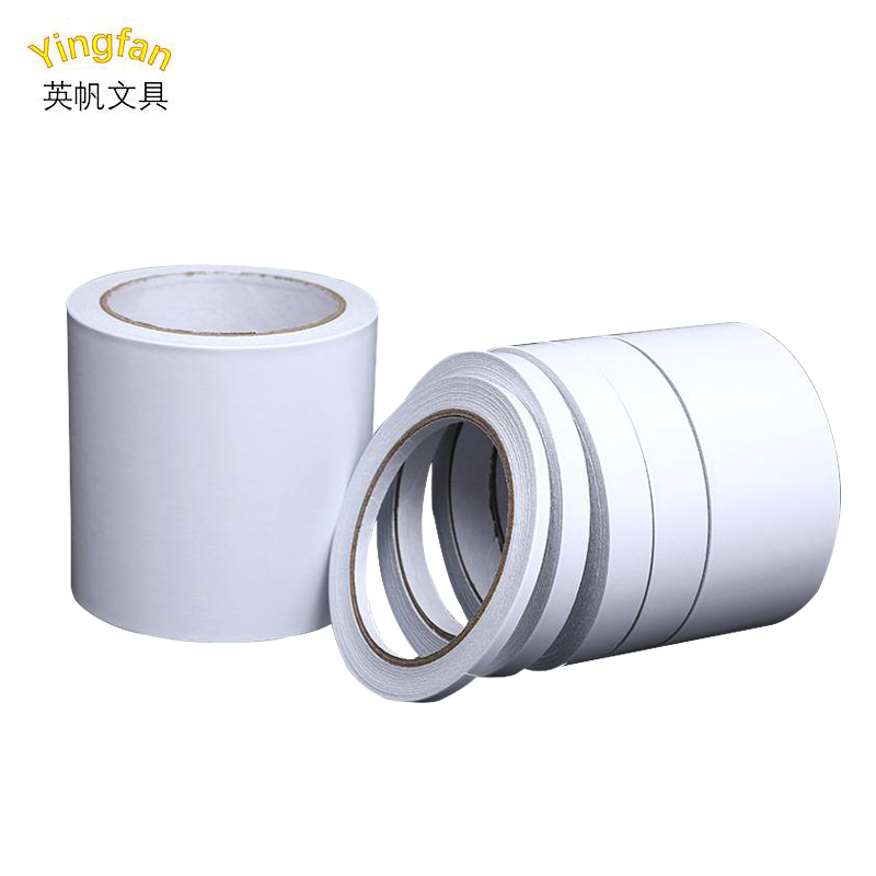 英帆文具 胶带 双面胶带 双面胶 单卷装 18mm*10米 YF-375/卷高清大图