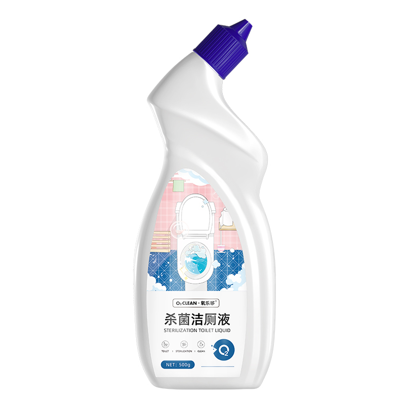 氧乐哆500ml*10瓶 囤货家用马桶洁厕剂洁厕灵洁厕宝清香型厕所清洁杀菌官方正品旗舰店高清大图