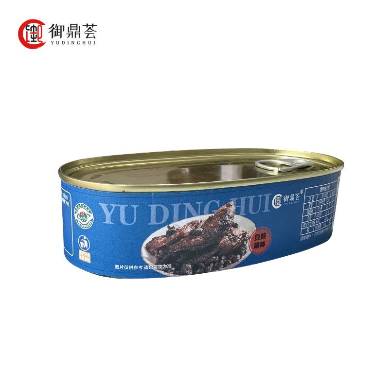 御鼎荟 禾花鱼罐头 155g豆豉原味 罐图片
