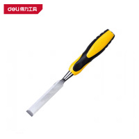 得力（deli）DL6212 塑柄木工凿 12.5mm 黄色 1把