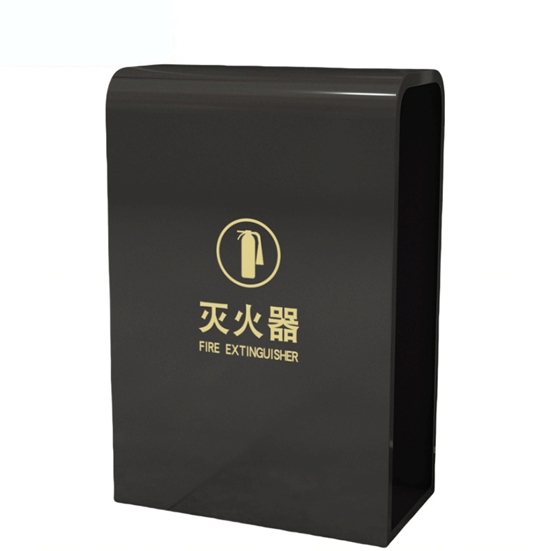 鑫睿辉 灭火器箱 黑色55cm 个高清大图