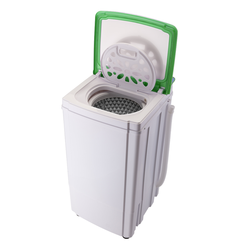 小鸭 2.5公斤 XPB25-1603E 粉红色 迷你洗衣机 小单筒半自动宝宝婴儿童洗沥一体