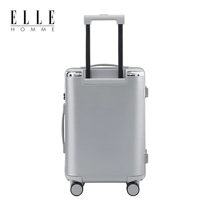ELLE HOMME 海关锁密码箱旅行箱 EH21124吋 淡雅银高清大图