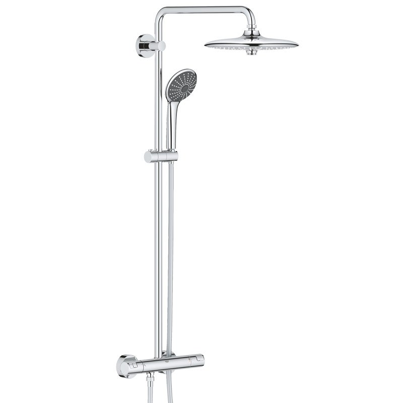 德国-高仪(GROHE)进口恒温淋浴花洒 一体式设计260MM顶喷 恒温龙头无下出水