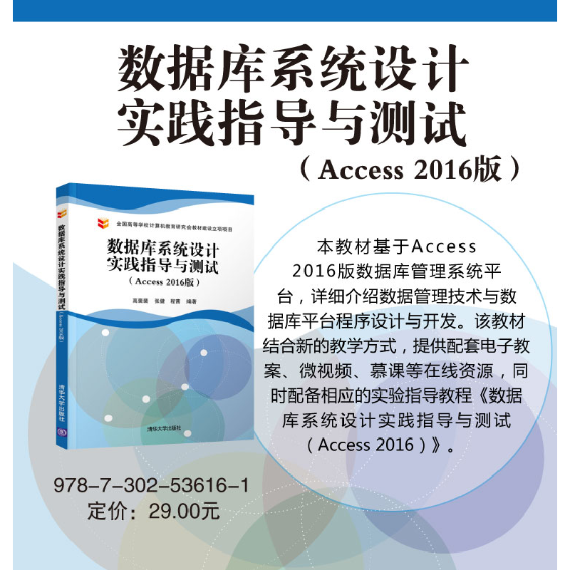 正版新书]数据库系统设计实践指导与测试(ACCESS 2016版)/高裴裴高清大图