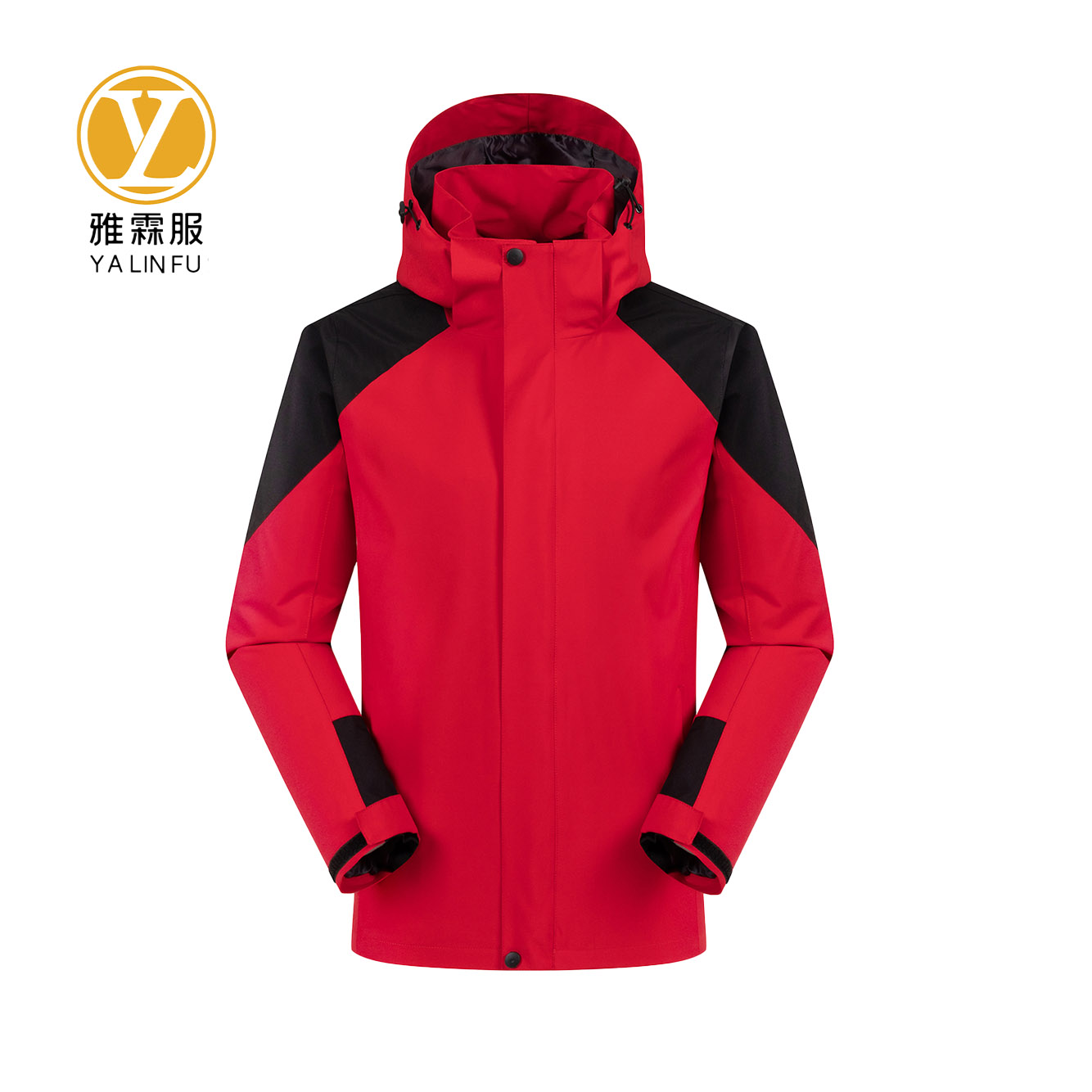 雅霖服 单层拼色冲锋衣YLFZD-909 件高清大图