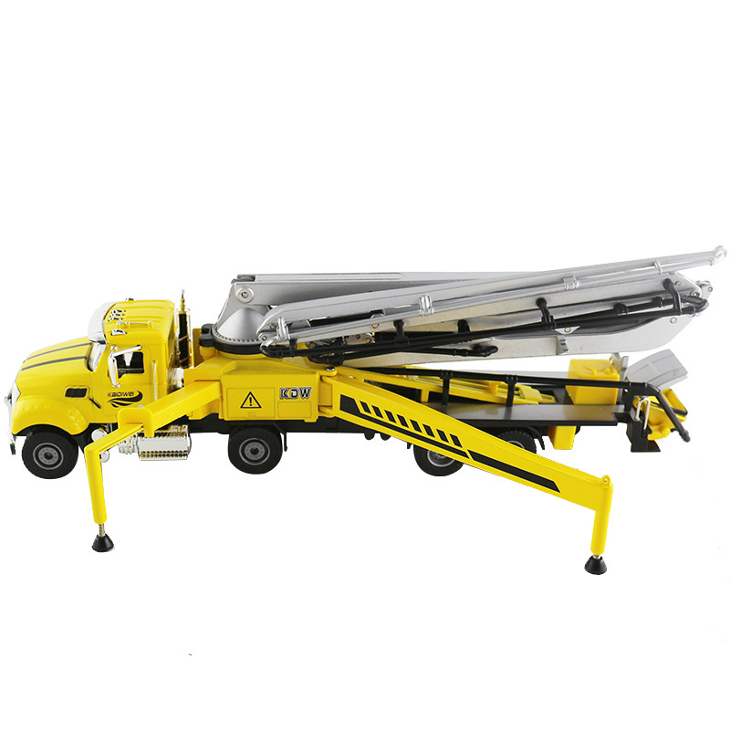 凯迪威1:55 精装混凝土泵车 合金玩具工程车 儿童仿真玩具 正品授权礼盒装625125
