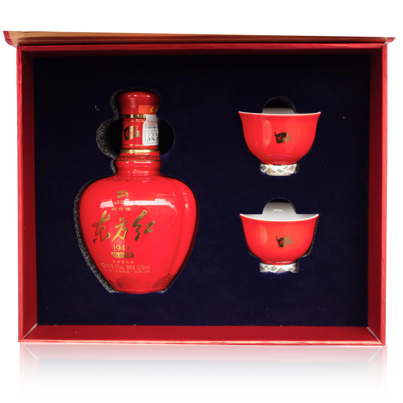 剑南春 东方红1949 52度 125ml 礼盒装 品鉴小酒版高清大图