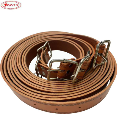 天天平安 牛皮电工皮带 劳保腰带1.3m 牛皮款/个