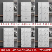 迅众 办公家具办公室衣柜钢制员工衣柜铁皮柜存包柜职员宿舍衣柜带锁储物柜鞋柜多门更衣柜公司员工衣帽柜钢制六门衣柜