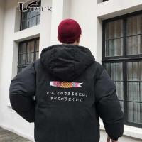 冬季学生外套男棉衣2018新修身服装加厚青少年帅气潮流休闲保暖连帽风