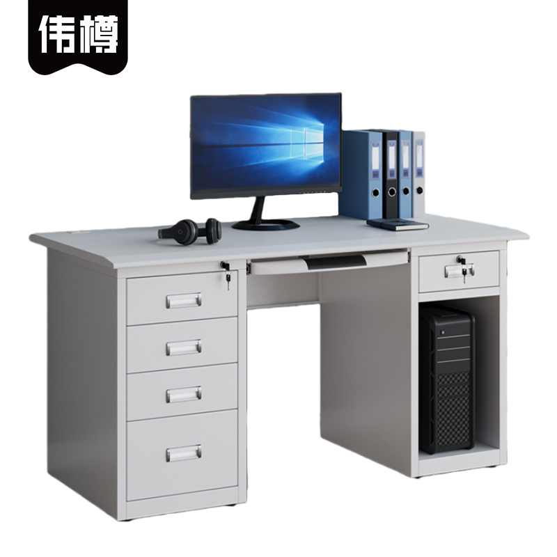 伟樽电脑桌160*70*74cm张高清大图