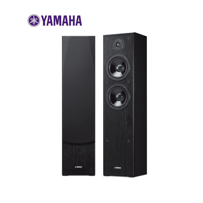 Yamaha/雅马哈 NS-F51 家用家庭影院落地式发烧级无源hifi音箱 (黑色)