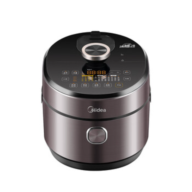 美的(Midea)0涂层电压力锅家用6L大容量全自动智能预约多功能饭煲不粘锅开盖煮双胆IH MY-S682N ZH