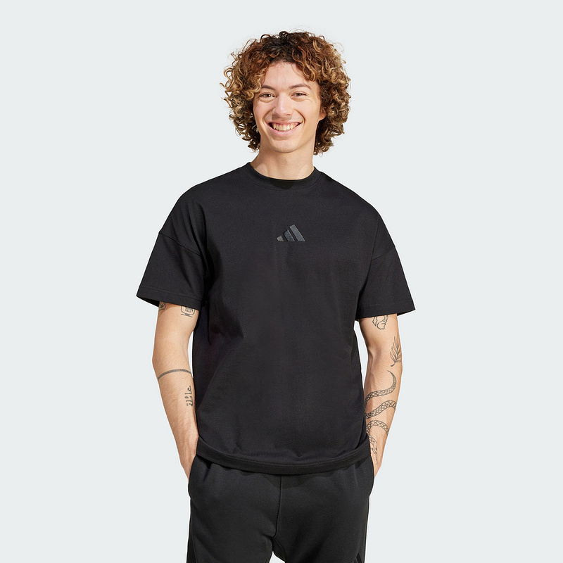 阿迪达斯(adidas)2024男舒适户外休闲百搭运动T恤IX1262