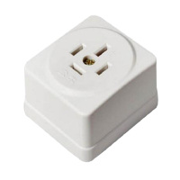 公牛 工业插座三相四线25A明装开关 440V三相四线极明盒插座GN-Z25