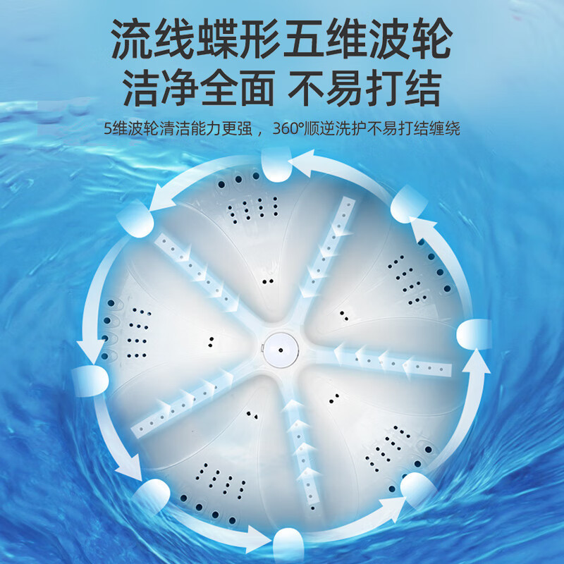 荣事达全自动洗衣机波轮大容量洗脱一体家用商用宿舍一键脱水桶风干 14公斤大件洗涤风干洁桶节能省水EVP131028G高清大图