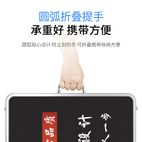 合讯工具库 手提无线秤不锈钢600kg 大台面52*62cm