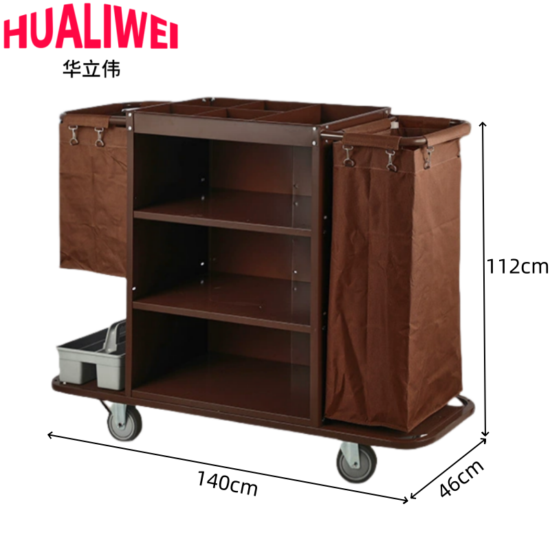 华立伟 布草车5寸个