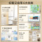 [官方正品]美的冰箱324升法式四开门一级能效双变频多门家用超薄风冷无霜大容量电冰箱三档变温MR-340WFPE 极地白