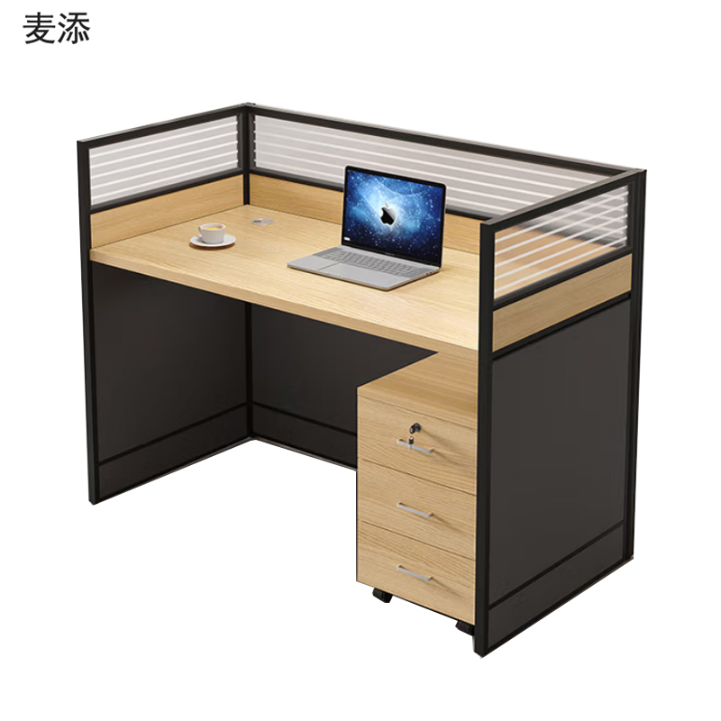 麦添 屏风工位桌 PFZ1400 张高清大图