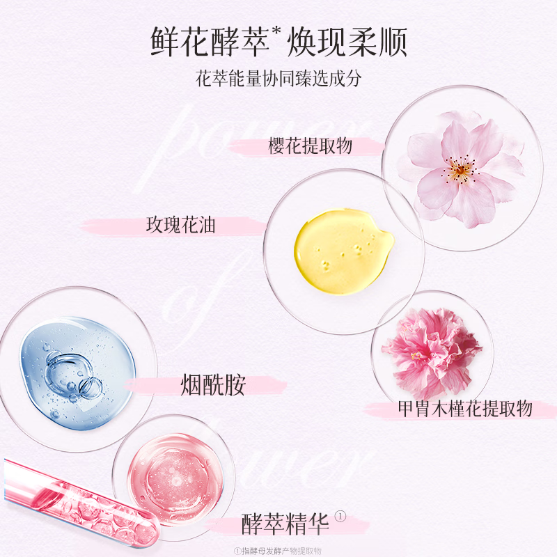 蔻斯汀 樱花香滑修护洗发水500g高清大图
