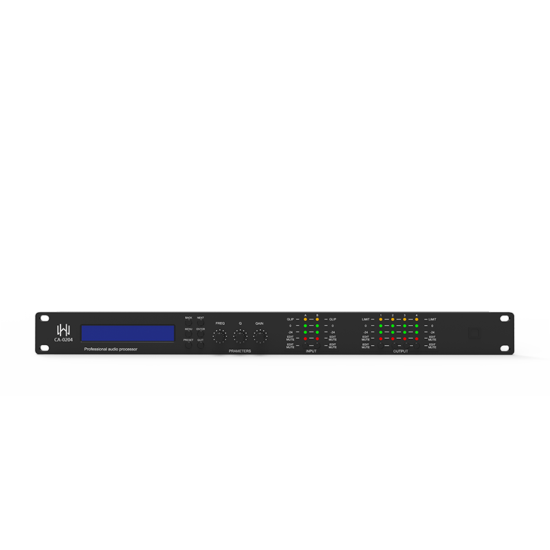 二进四出专业音频处理器CA-0204高清大图