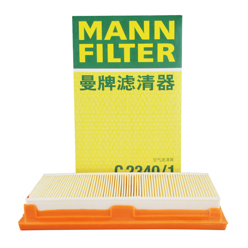 曼牌(MANNFILTER)空气滤清器C2340/1日产颐达老骐达轩逸骊威骏逸玛驰