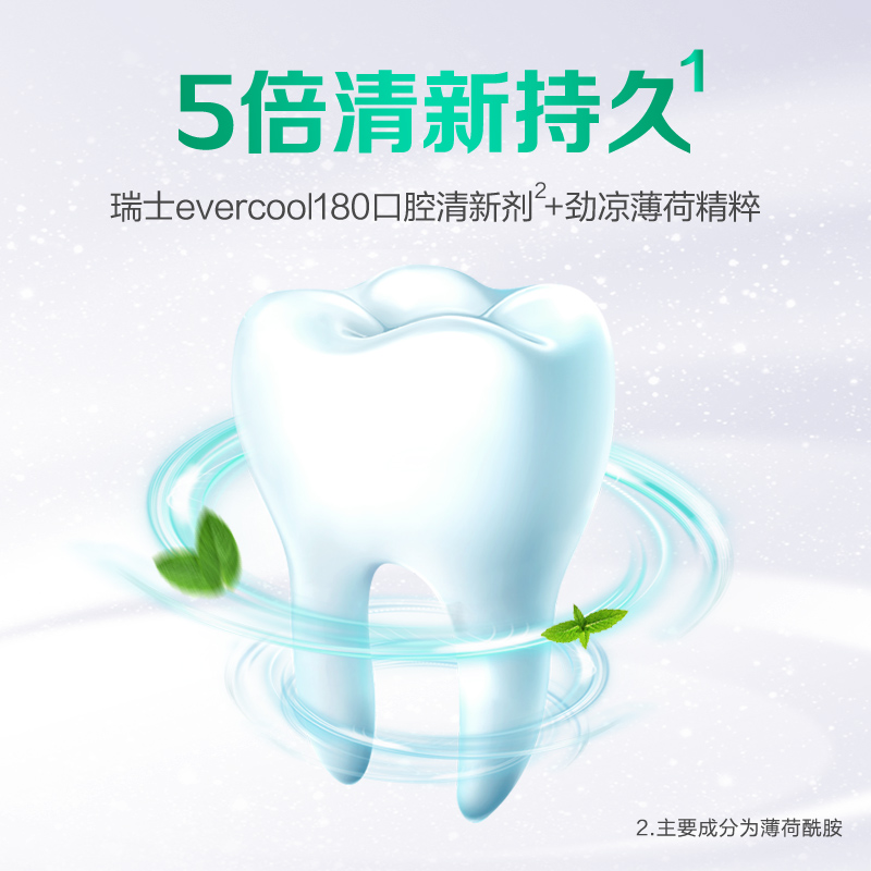 健爽白牙膏40g高清大图