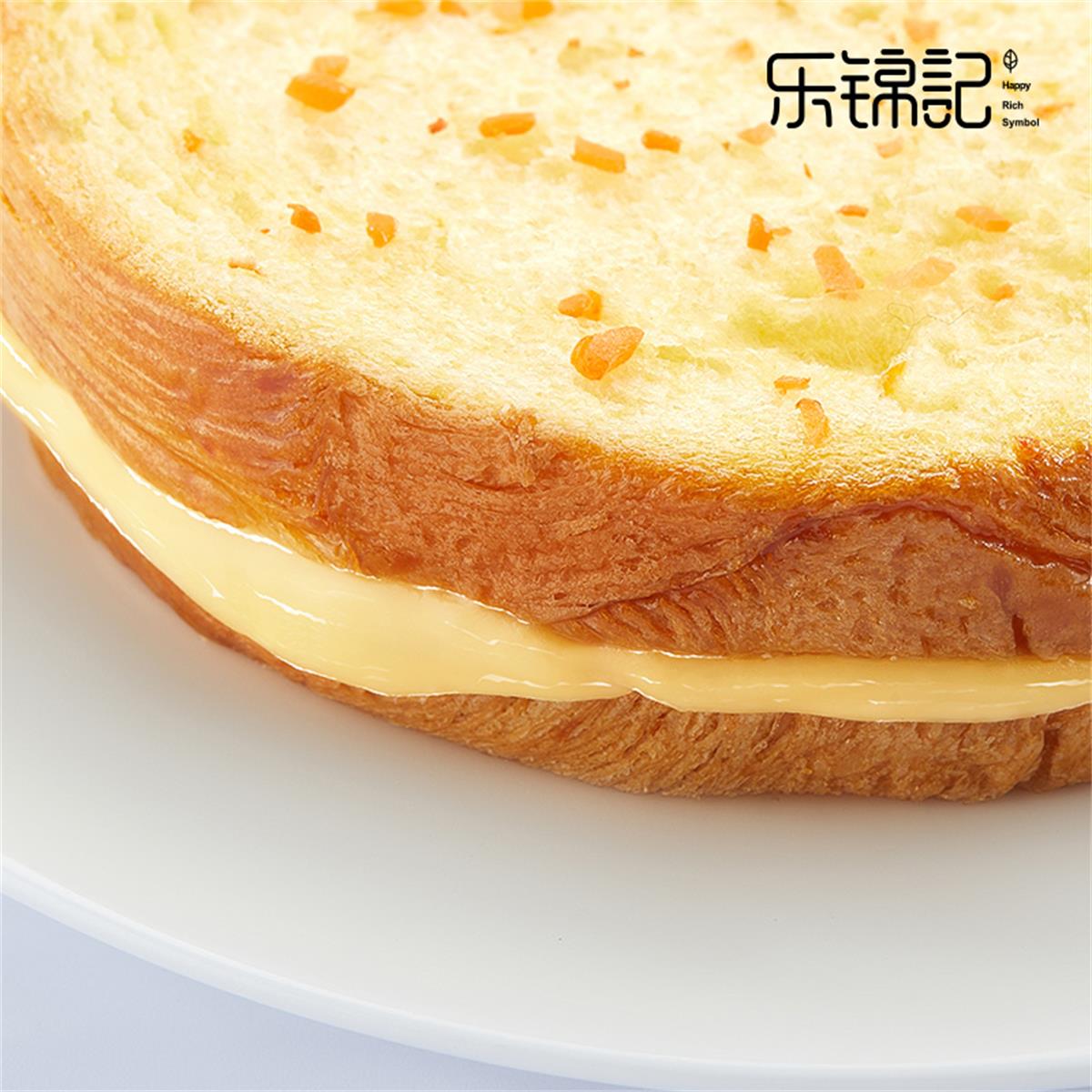 乐锦记 多C鲜吐司500g整箱胡萝卜味面包家庭代餐解馋健康夜宵食品高清大图