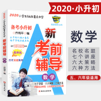 新版 新考前辅导 数学 备考小升初 小学生挑战重点中学 乔有平编 五年级备考六年级冲刺小升初五六年级升学考试数学复习资料
