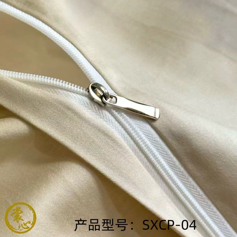 裳心 提花四件套 SXCP-04 淡黄色图片