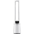 美的（Midea）AMS150E-PB智能无叶风扇 落地塔扇京东小家智能生态遥控感温家用轻音母婴扇定时风扇