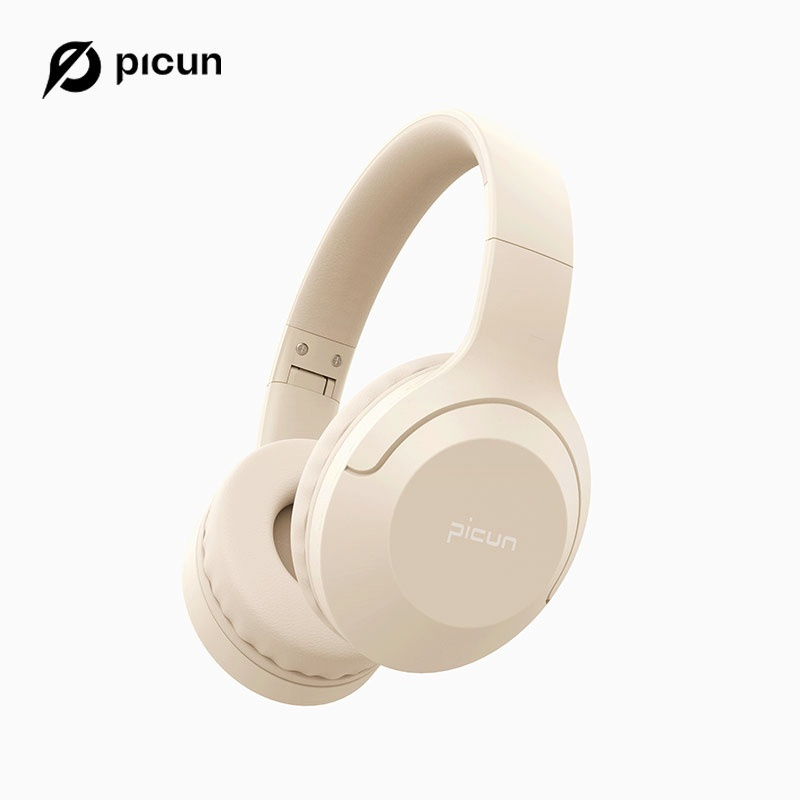 品存(picun)头戴式可折叠支持TF卡低延迟无线蓝牙耳机 黑色 B-01S高清大图