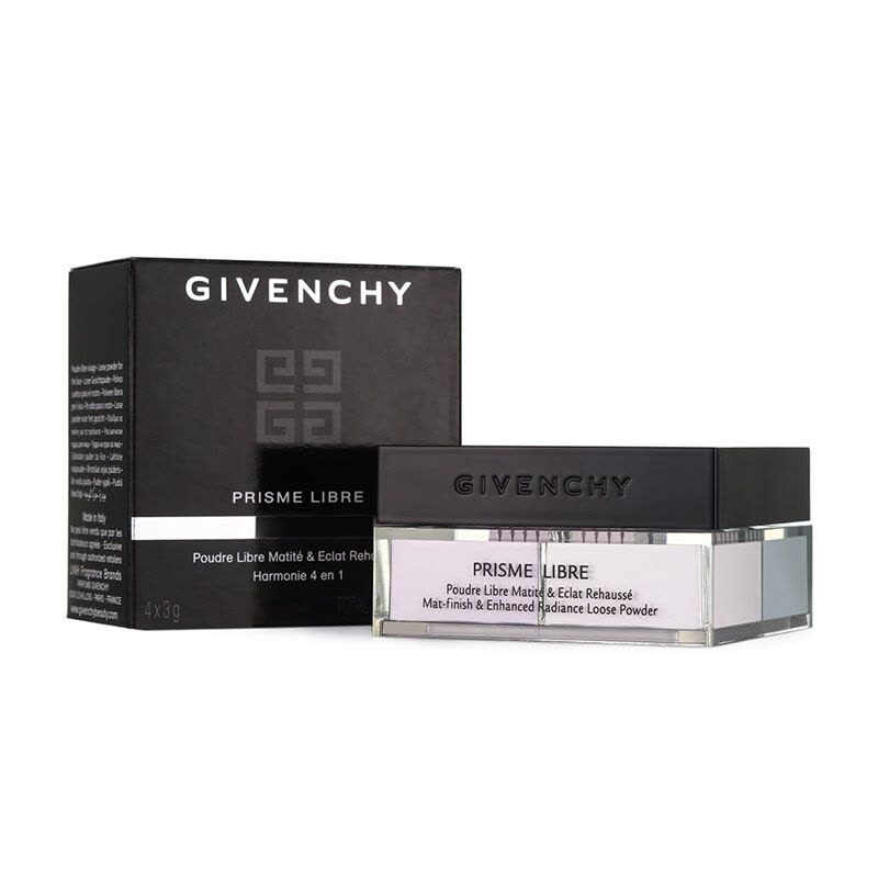 纪梵希(GIVENCHY) 轻盈无痕明星四色散粉1号蜜粉12g(四宫格 定妆粉 细腻粉质 控油)图片