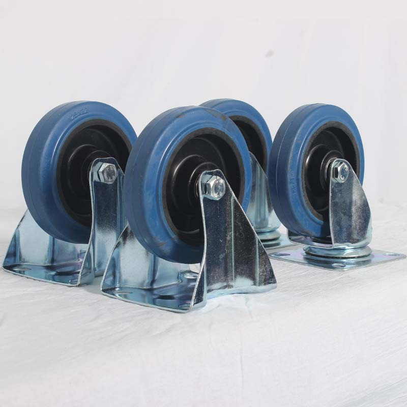 企购优品 橡胶定向轮 200mm